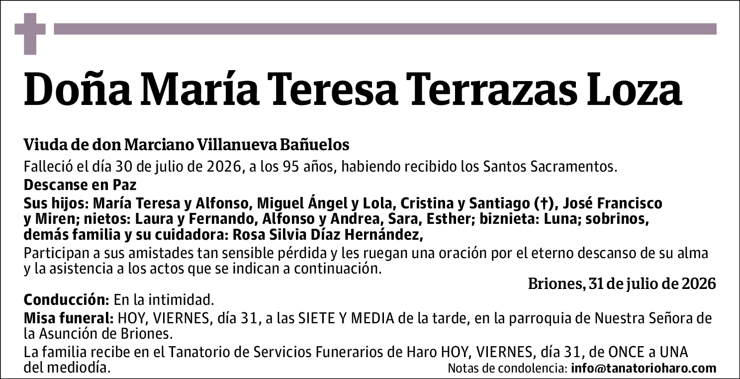 María Teresa Terrazas Loza