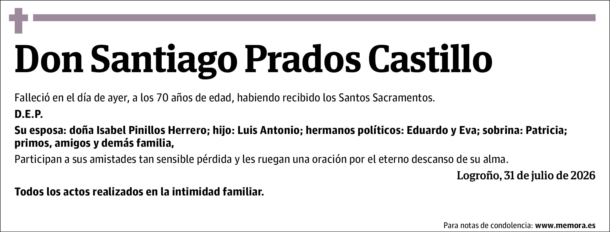 Santiago Prados Castillo
