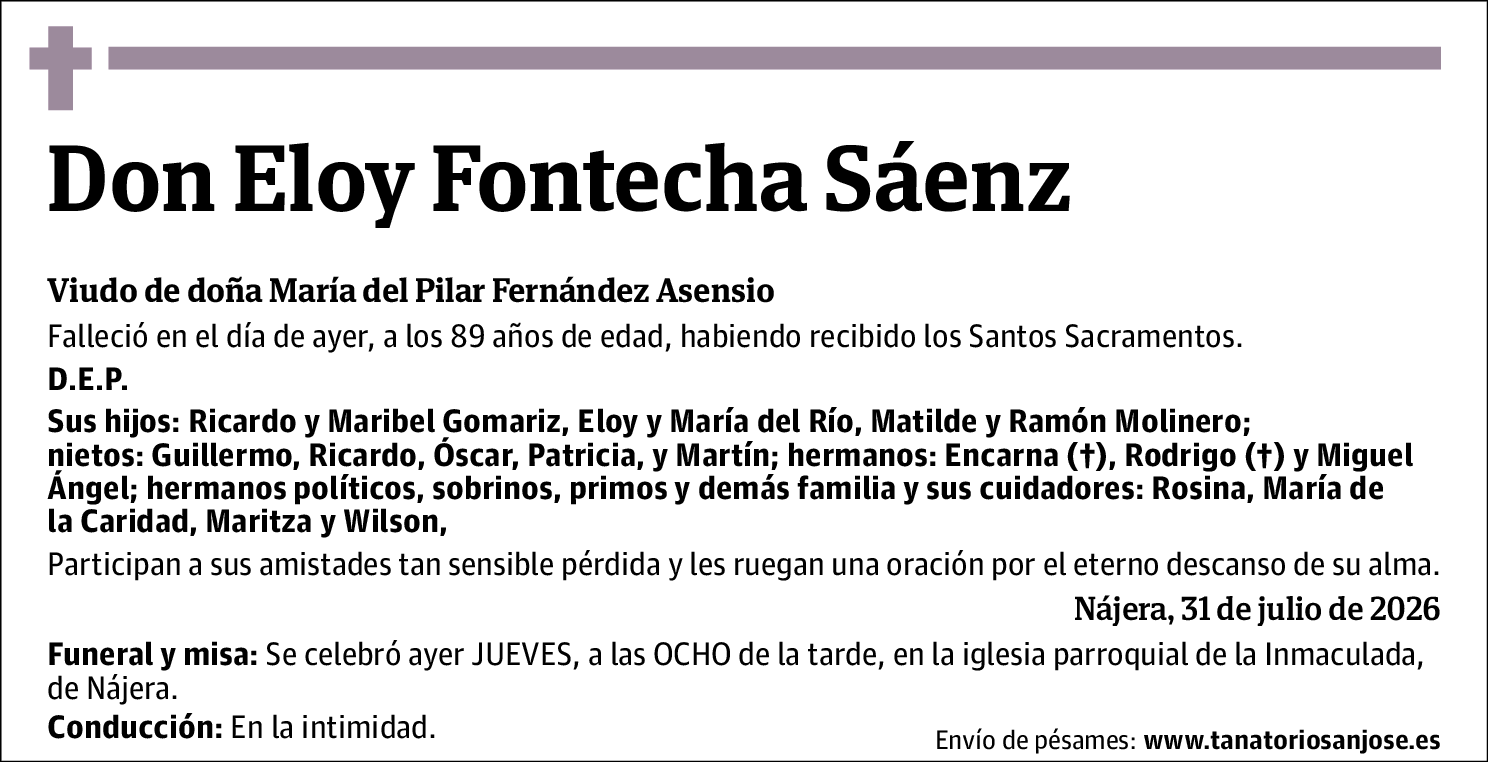 Eloy Fontecha Sáenz