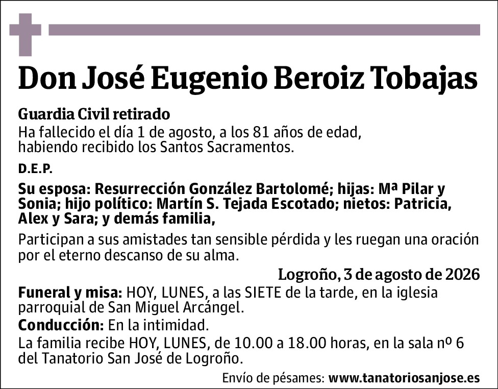 José Eugenio Beroiz Tobajas