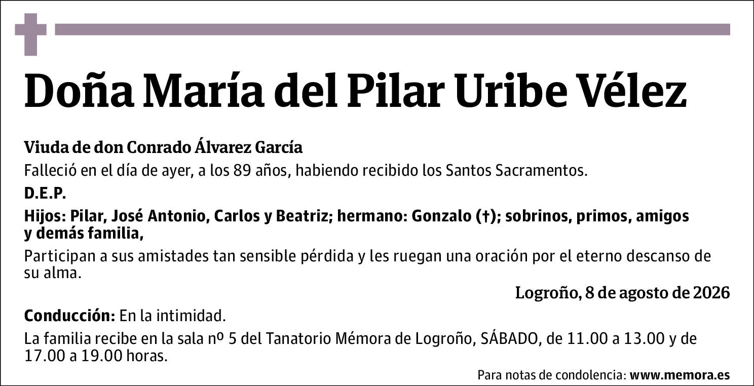 María del Pilar Uribe Velez