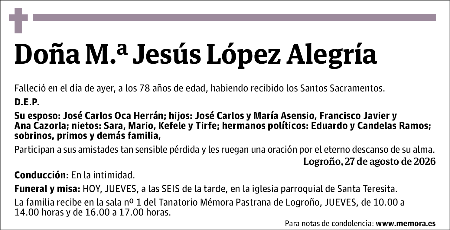 María Jesús López Alegría