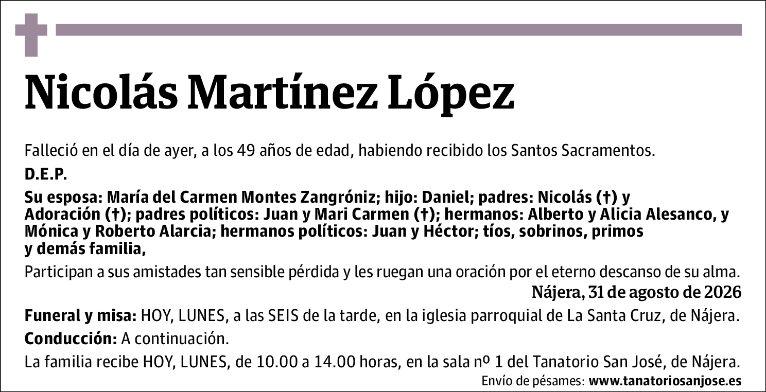 Nicolás Martínez López
