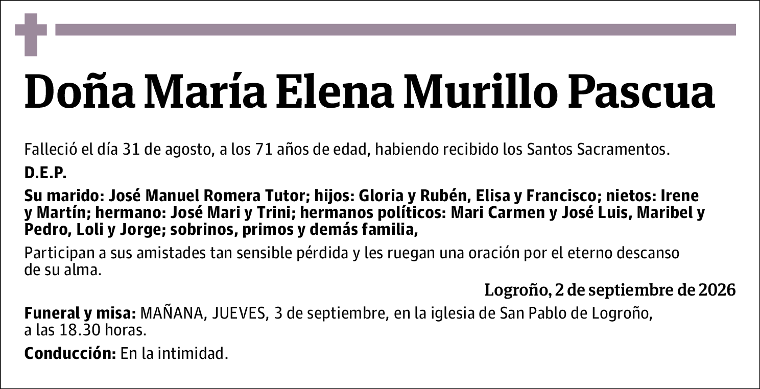 María Elena Murillo Pascual