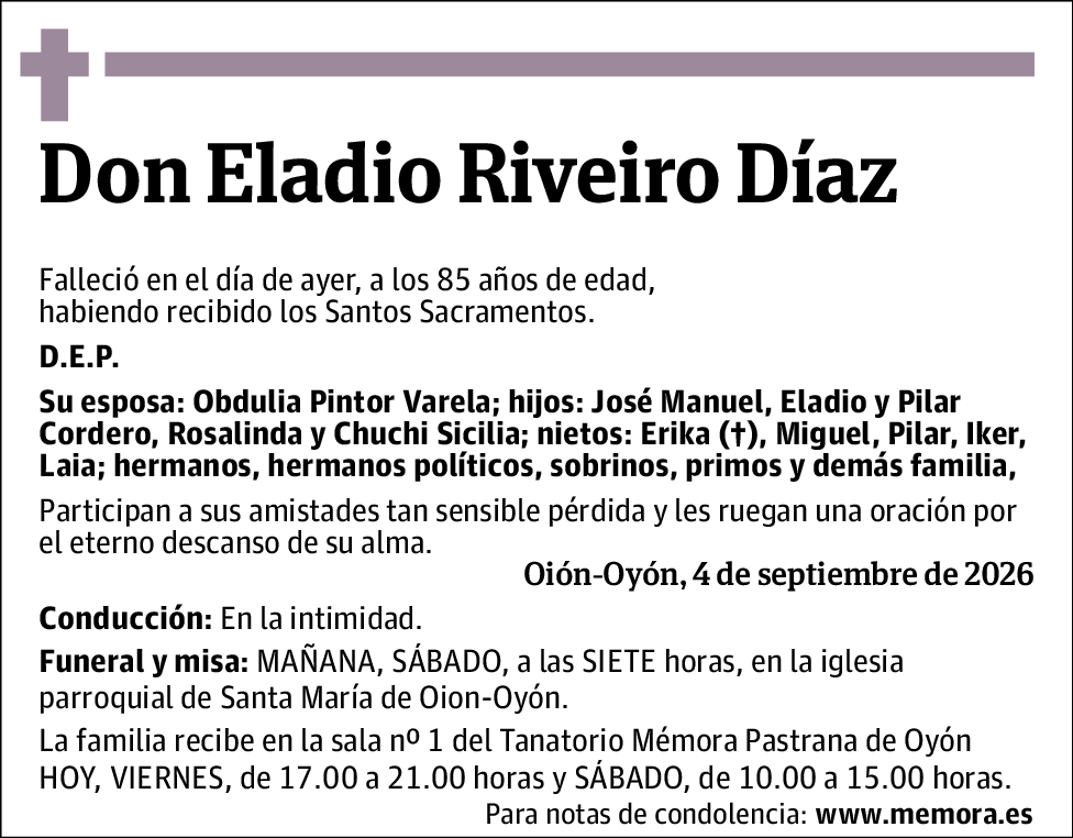 Eladio Rivero Díaz