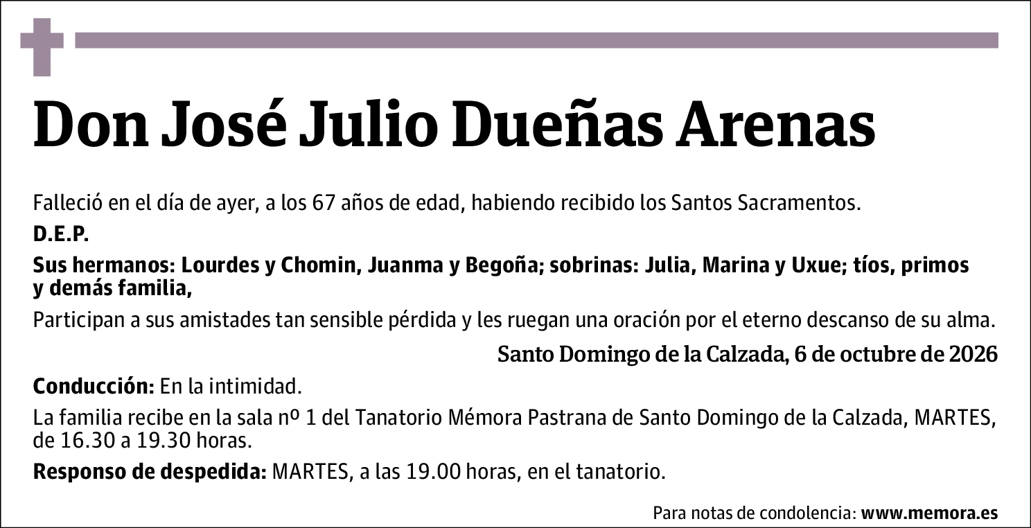 José Julio Dueñas Arenas