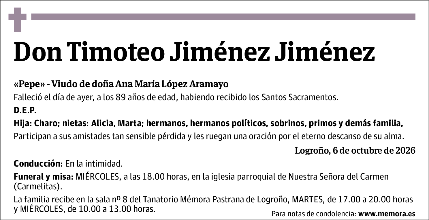 Timoteo Jiménez Jiménez