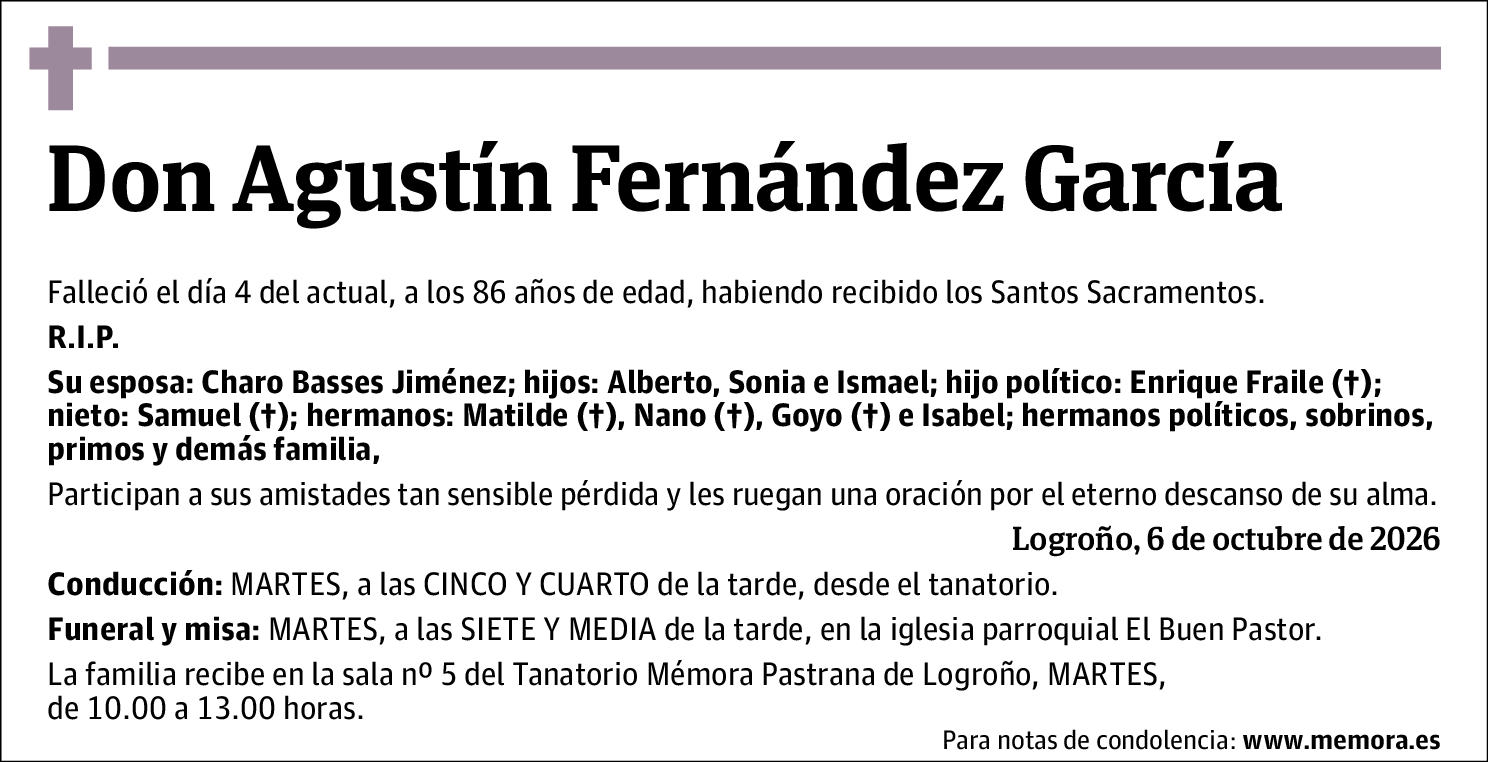 Agustín Fernández García