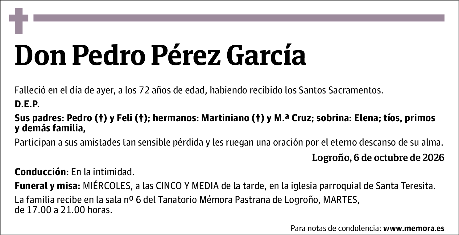 Pedro Pérez García