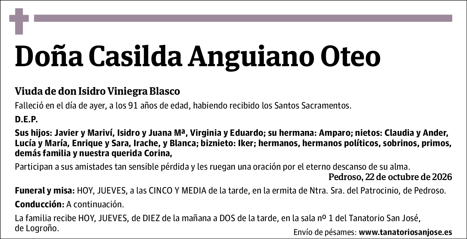 Casilda Anguiano Oteo