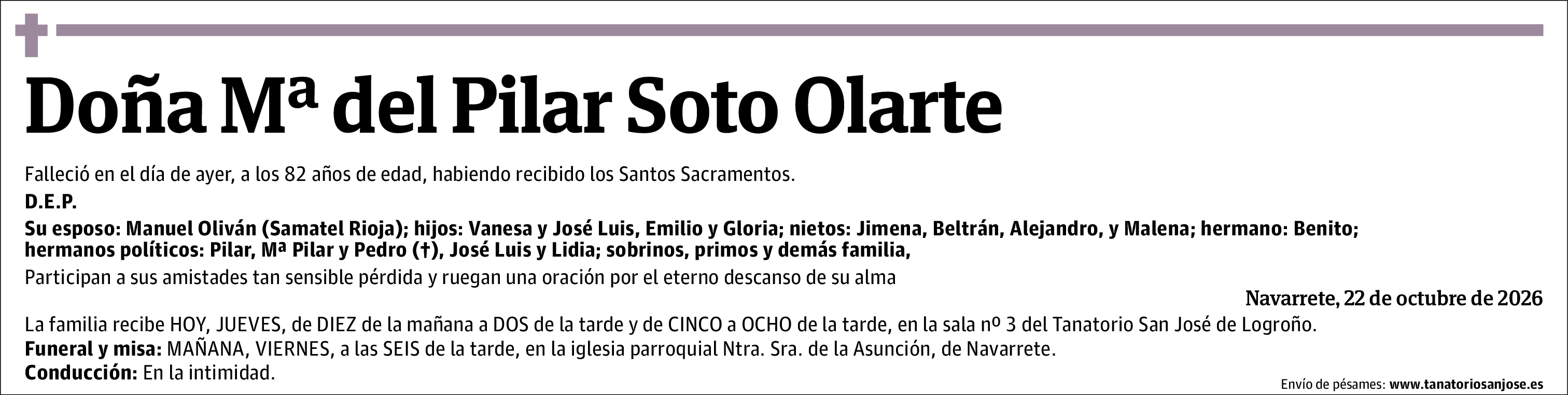 Mª del Pilar Soto Olarte