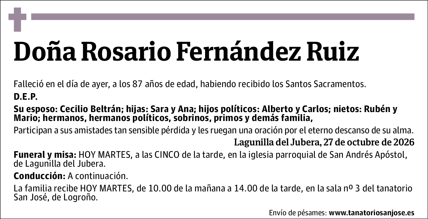 Rosario Fernández Ruiz