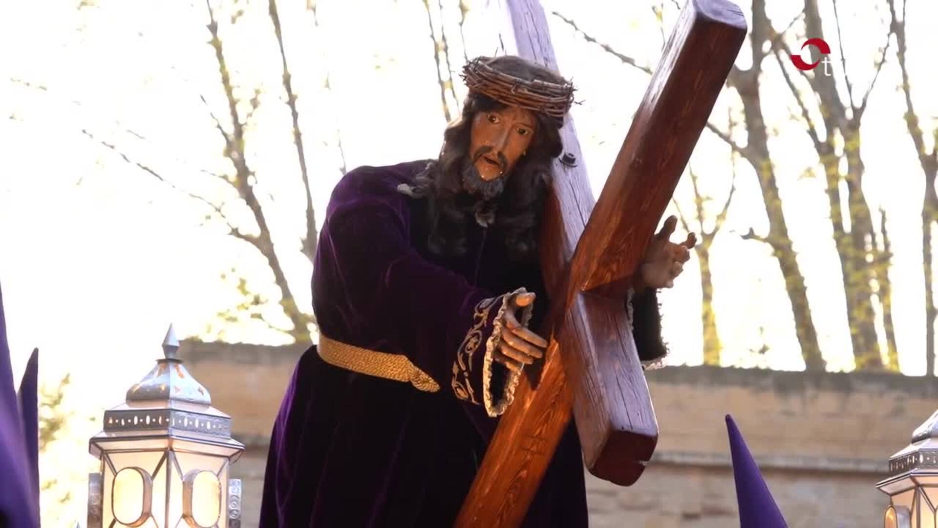 Procesión de Jesús camino del Calvario
