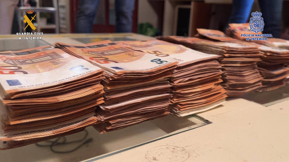 La banda desmantelada en la macrooperación antidroga distribuía más de 10.800 dosis de cocaína al mes