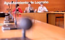 Rueda de prensa en la que se han presentado las alegaciones al PGM./Fernando Díaz