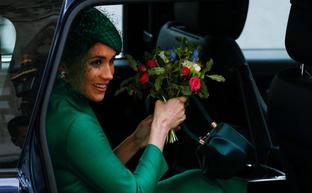 Meghan Markle, esta semana en su último acto como familia real británica en Londres./Reuters