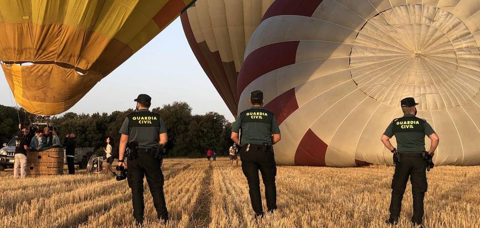 Interceptados dos paramotores durante el Nacional de Globos Aerostáticos de Haro - Vimarsana News