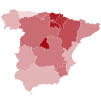 Incidencia del virus por comunidad